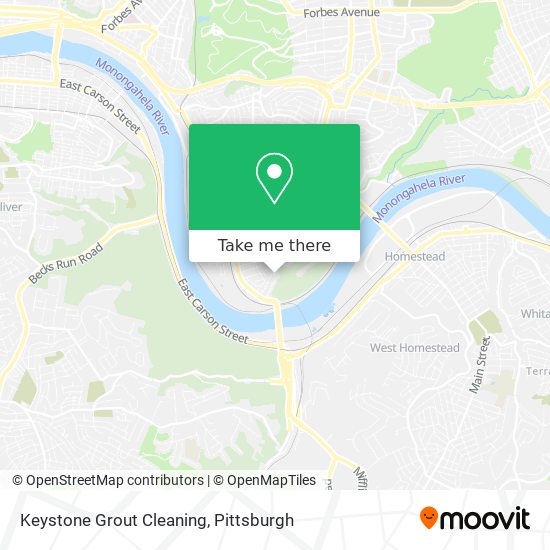 Mapa de Keystone Grout Cleaning