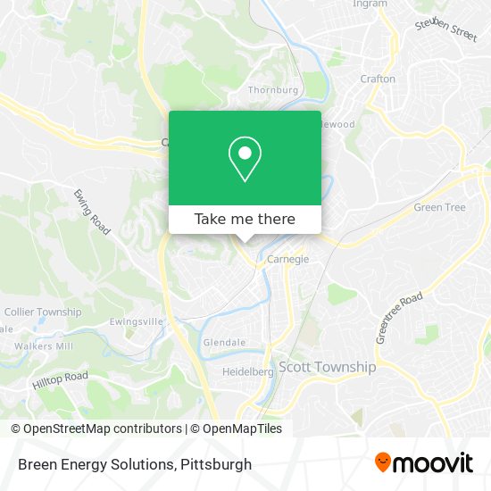 Breen Energy Solutions map
