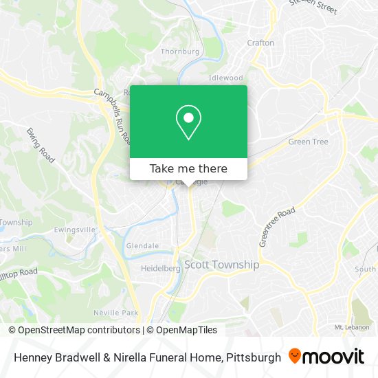 Henney Bradwell & Nirella Funeral Home map