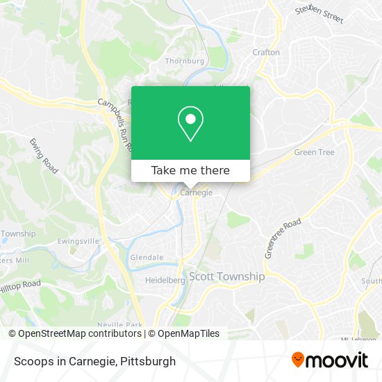 Scoops in Carnegie map