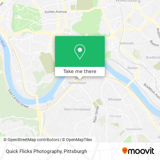 Quick Flicks Photography map