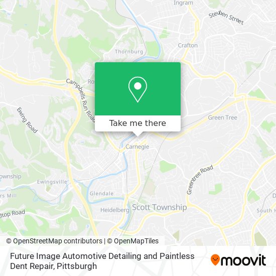 Mapa de Future Image Automotive Detailing and Paintless Dent Repair