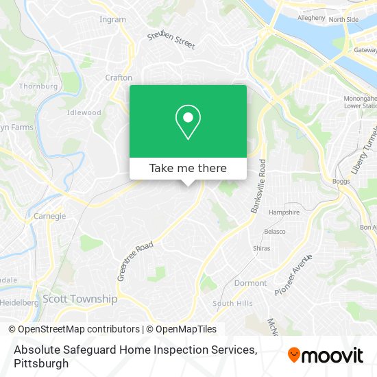 Absolute Safeguard Home Inspection Services map