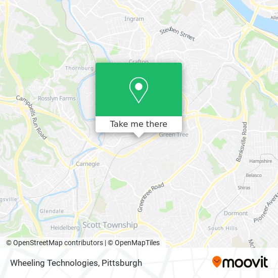 Wheeling Technologies map