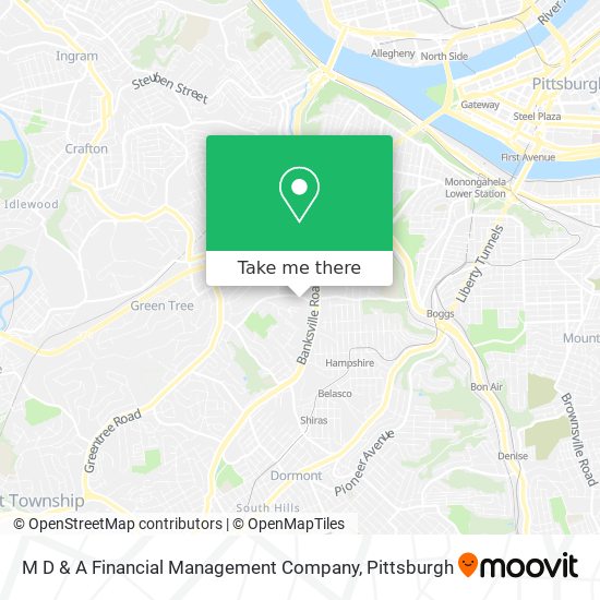 Mapa de M D & A Financial Management Company
