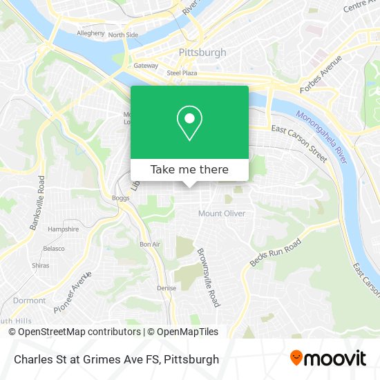 Mapa de Charles St at Grimes Ave FS