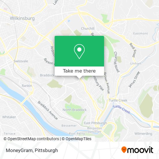 MoneyGram map