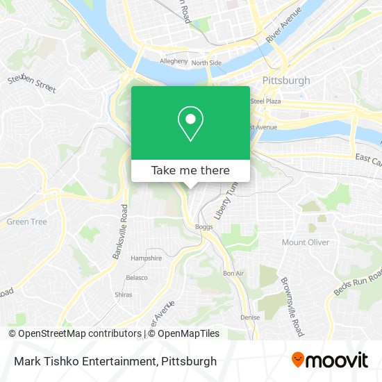 Mapa de Mark Tishko Entertainment