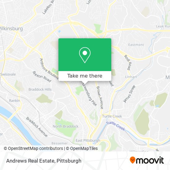 Andrews Real Estate map