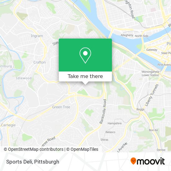 Sports Deli map