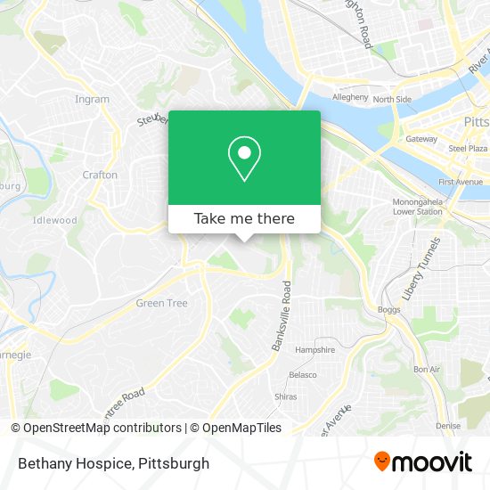 Mapa de Bethany Hospice
