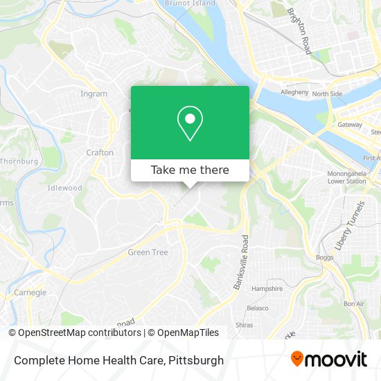 Complete Home Health Care map