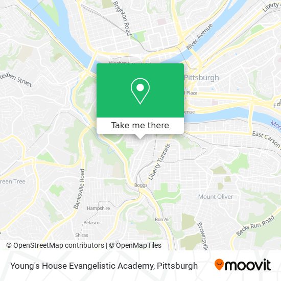 Young's House Evangelistic Academy map