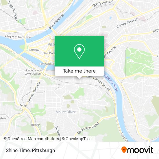 Shine Time map