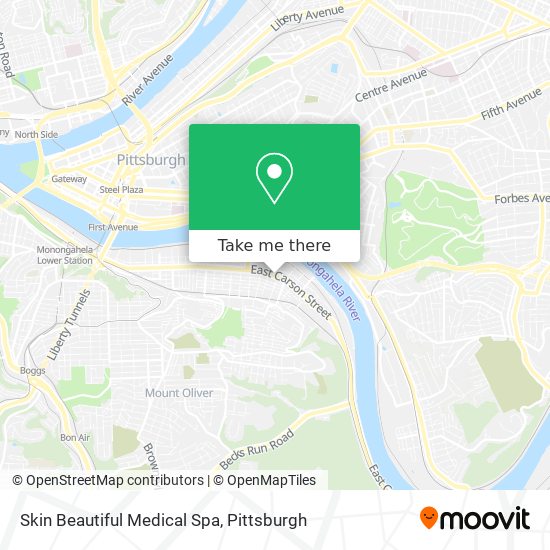 Mapa de Skin Beautiful Medical Spa