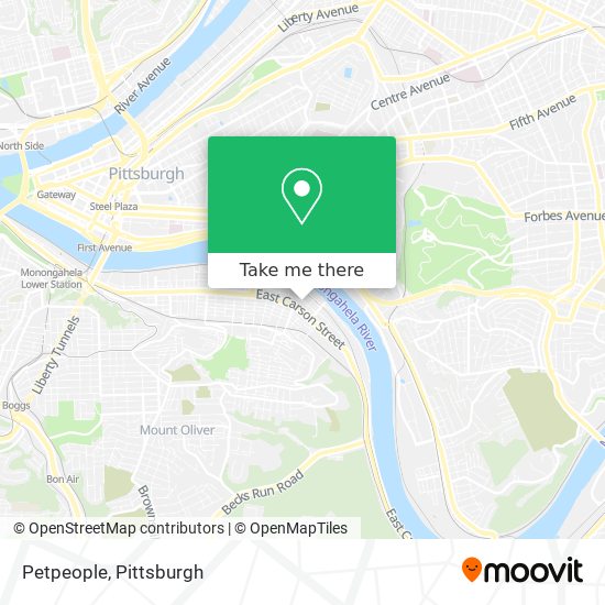 Petpeople map