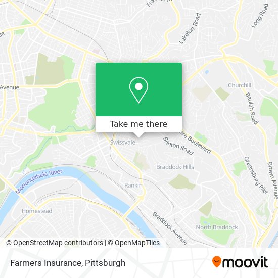 Farmers Insurance map