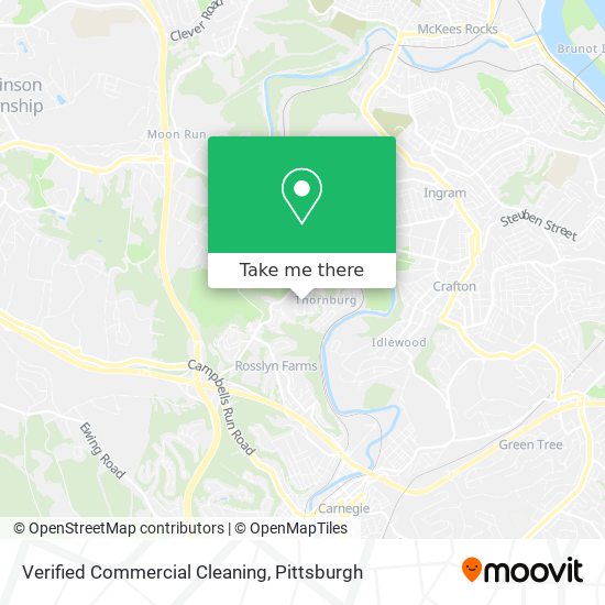 Verified Commercial Cleaning map