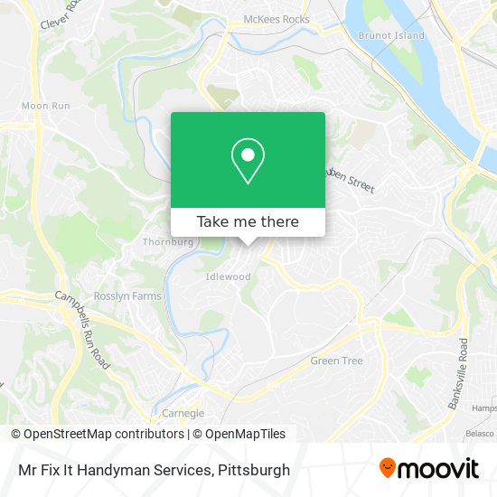 Mr Fix It Handyman Services map