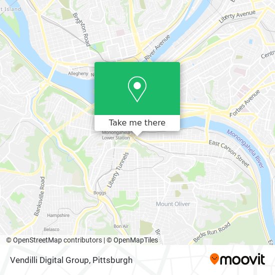 Mapa de Vendilli Digital Group