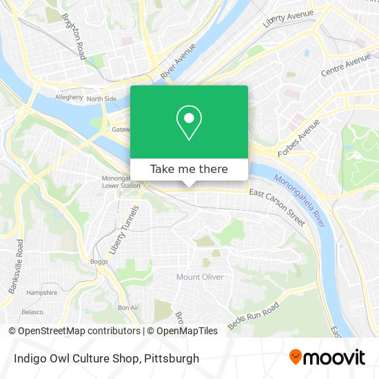 Mapa de Indigo Owl Culture Shop