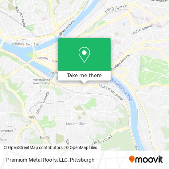 Mapa de Premium Metal Roofs, LLC