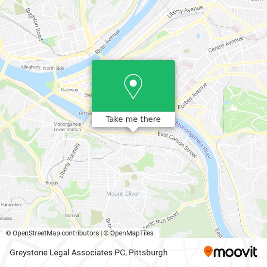 Mapa de Greystone Legal Associates PC