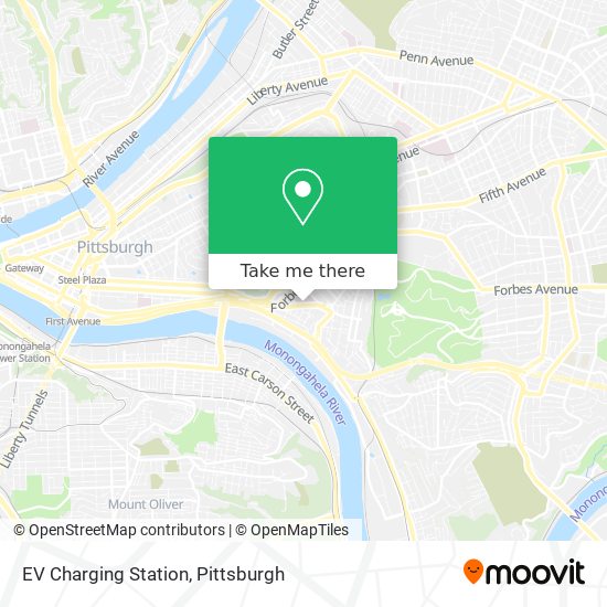 Mapa de EV Charging Station