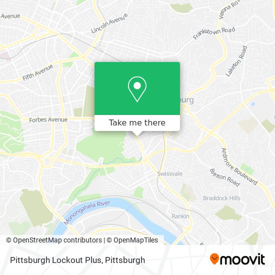Pittsburgh Lockout Plus map