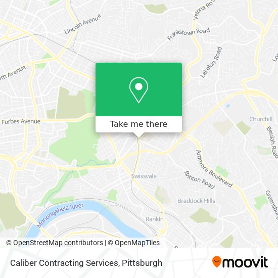 Caliber Contracting Services map