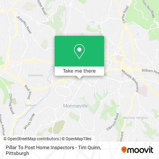 Pillar To Post Home Inspectors - Tim Quinn map