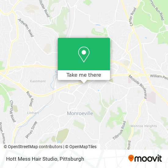 Mapa de Hott Mess Hair Studio