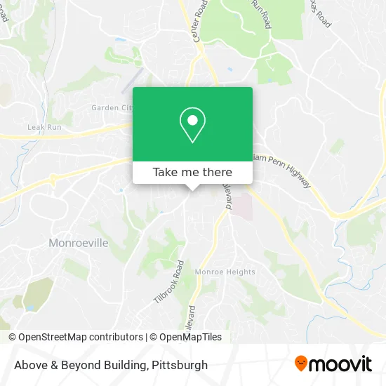 Above & Beyond Building map