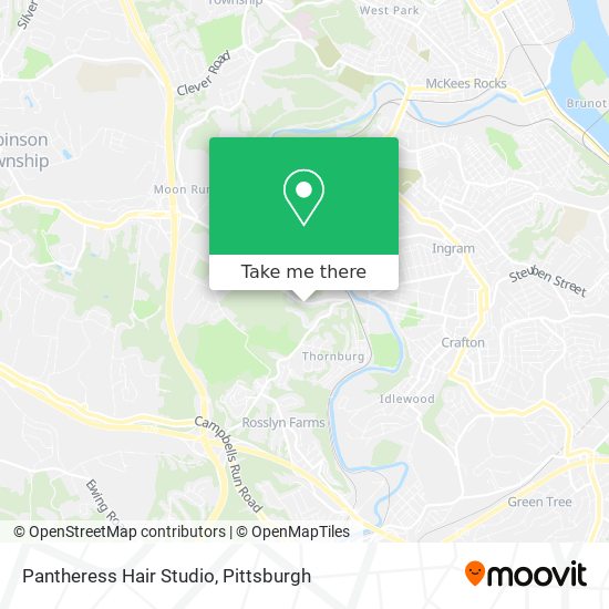 Pantheress Hair Studio map