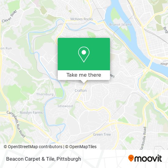 Beacon Carpet & Tile map