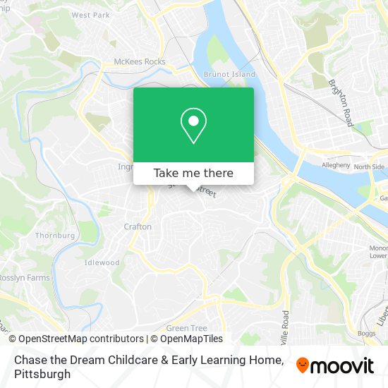Chase the Dream Childcare & Early Learning Home map