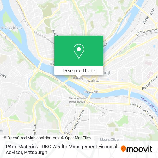PAm PAsterick - RBC Wealth Management Financial Advisor map