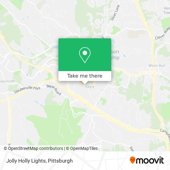 Jolly Holly Lights map