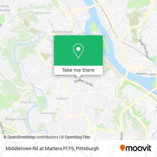 Mapa de Middletown Rd at Martera Pl FS