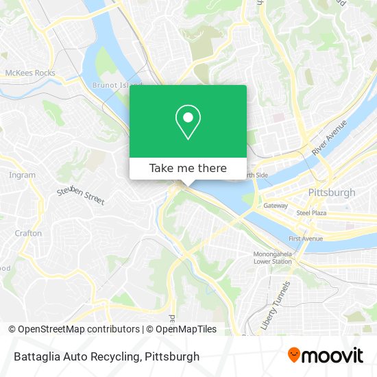 Battaglia Auto Recycling map