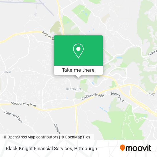 Black Knight Financial Services map