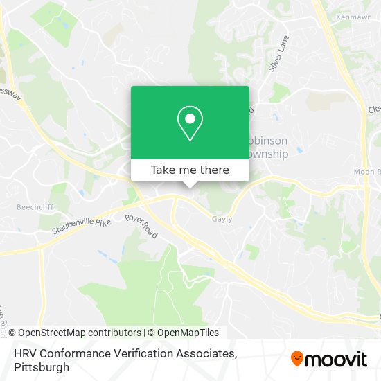 Mapa de HRV Conformance Verification Associates
