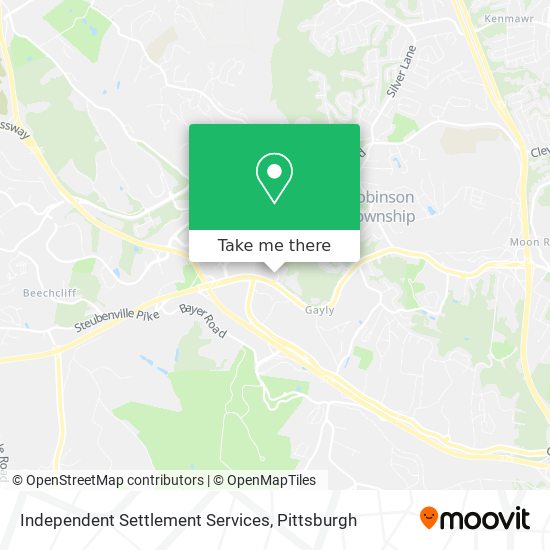 Independent Settlement Services map