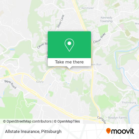 Mapa de Allstate Insurance