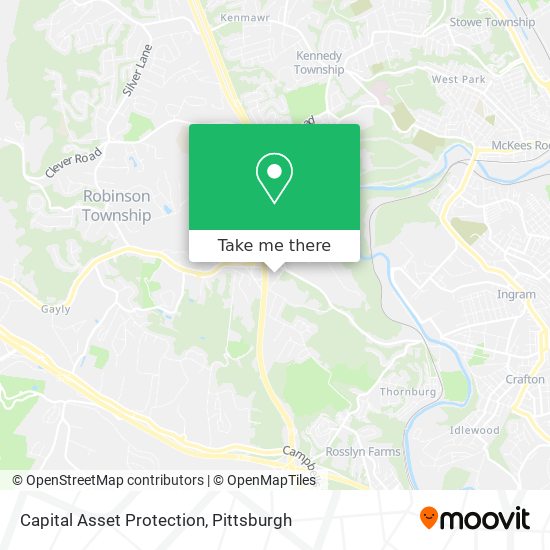 Capital Asset Protection map