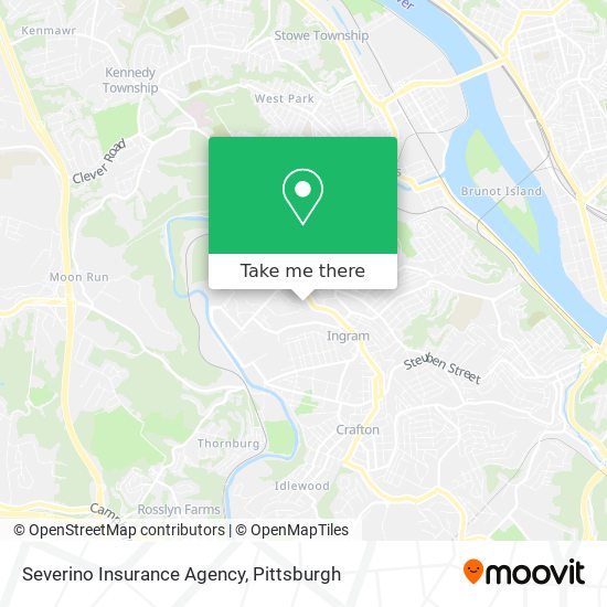 Severino Insurance Agency map