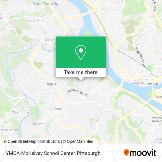 Mapa de YMCA-McKelvey School Center