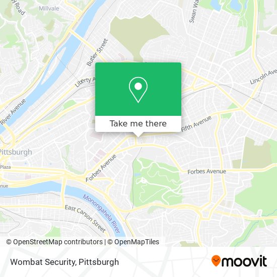 Mapa de Wombat Security
