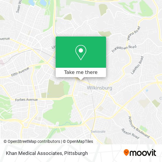 Khan Medical Associates map