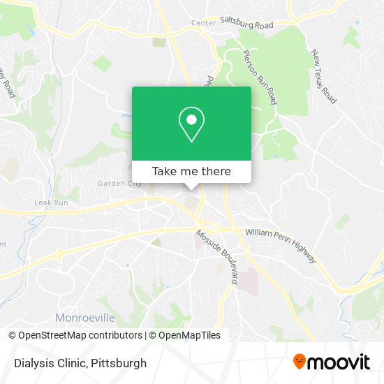 Dialysis Clinic map